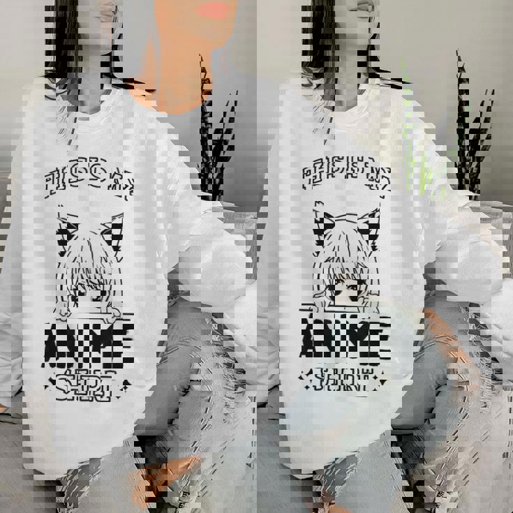 This Is My Anime Camisa Linda Kawaii Anime Merch Anime Girl Sudadera Mujer Regalos para ella