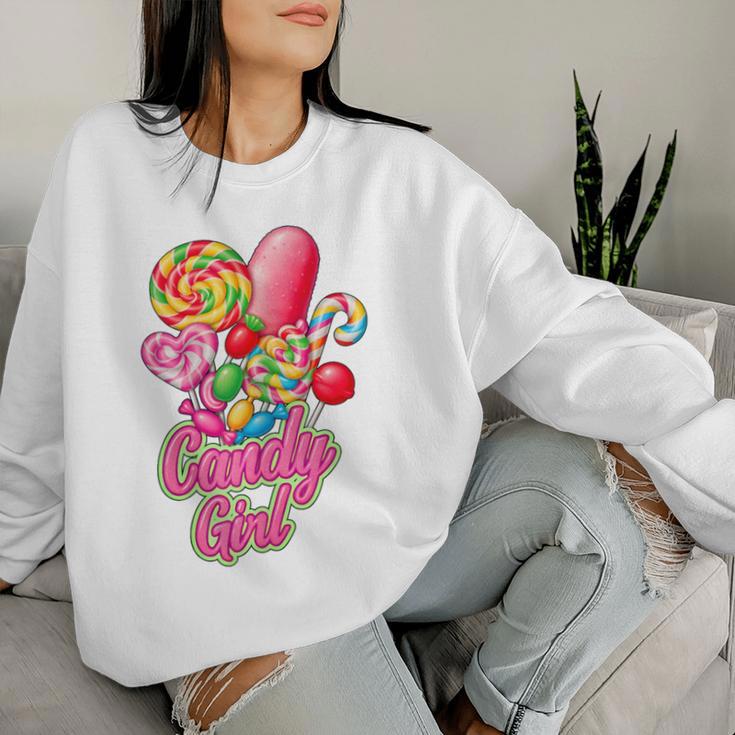 Candy And Girl Candy Lovers Cute X Carnival Costume Sweatshirt Frauen Geschenke für Sie