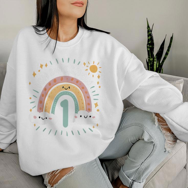 Children's 1St Birthday Rainbow Sweatshirt Frauen Geschenke für Sie