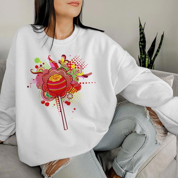 Chumpa Chups Fantasy Lollipop Sweatshirt Frauen Geschenke für Sie