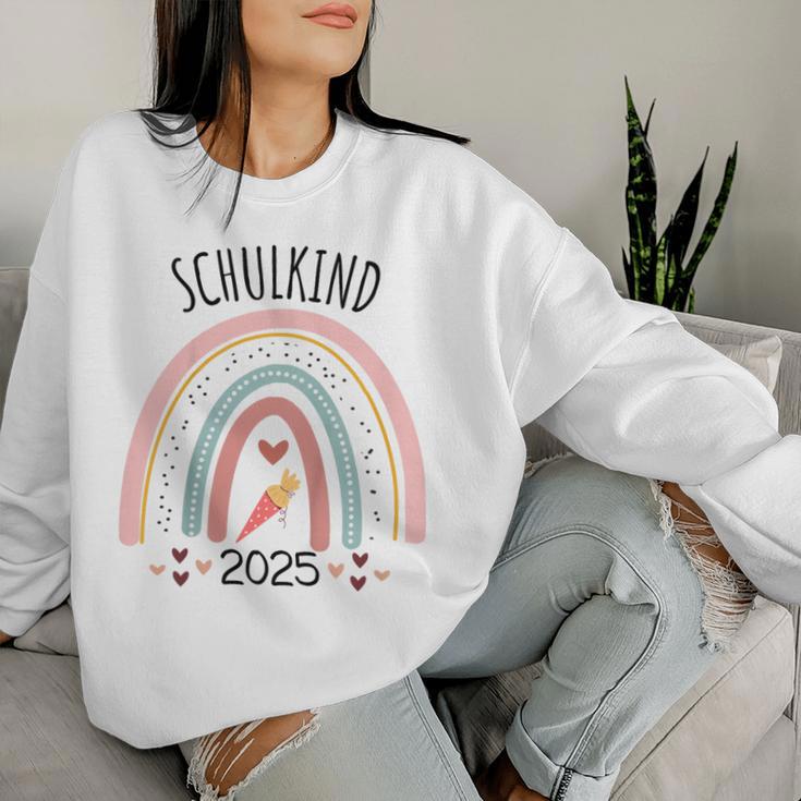 Kinder Schulkind 2025 Schulanfang Mädchen Deko Einschulung 2025 Sweatshirt Frauen Geschenke für Sie