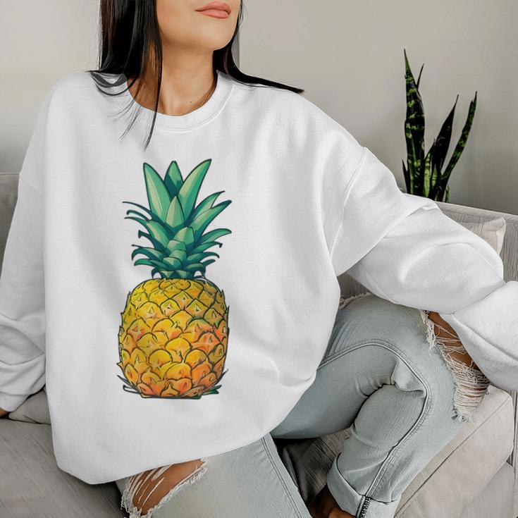 Love Pineapple Women's Pineapple Lovers For Children Girls Sweatshirt Frauen Geschenke für Sie