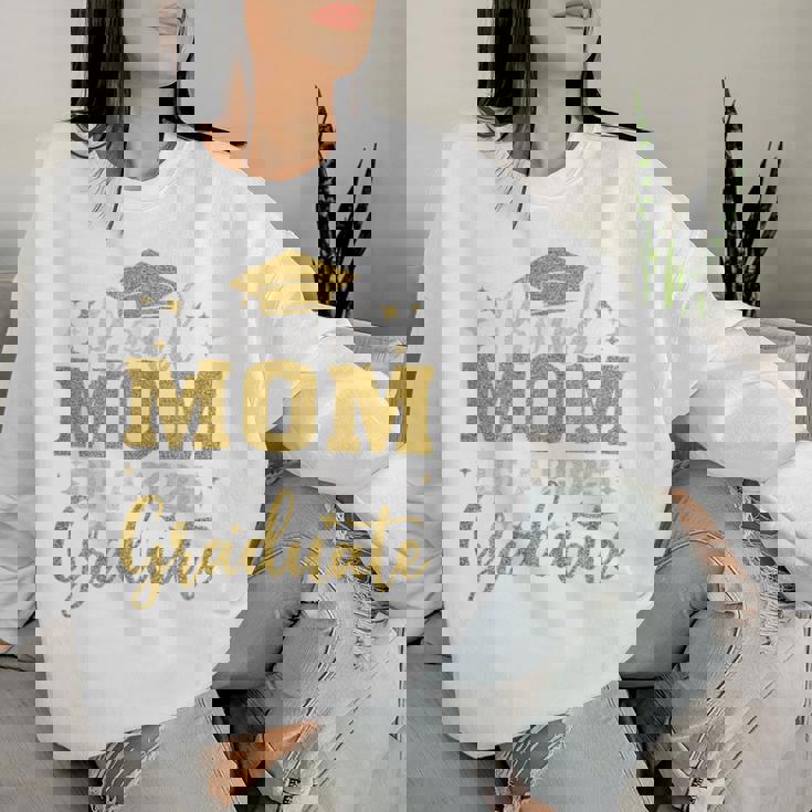 Mom Senior 2025 Proud Mom Of A Class Of 2025 Graduate Women Sweatshirt Gifts for Her