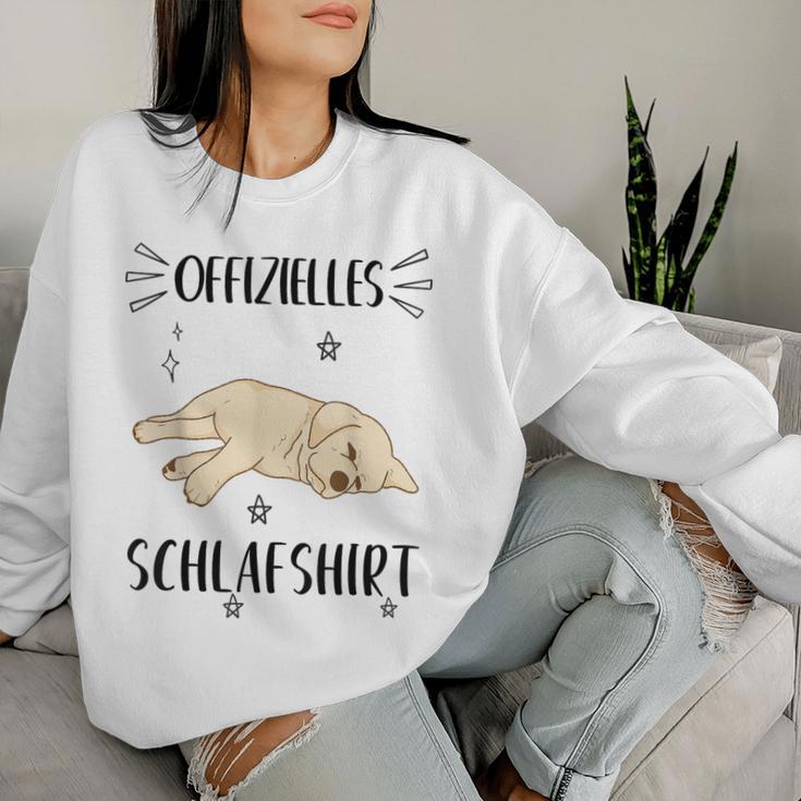 Offizielles Schlaf Hund Labrador Mum Pyjamas S Sweatshirt Frauen Geschenke für Sie