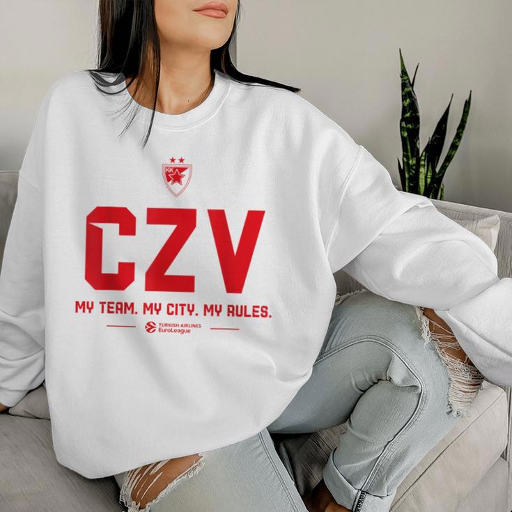 Teams Crvena Zvezda Mts Belgrade Sweatshirt Frauen Geschenke für Sie