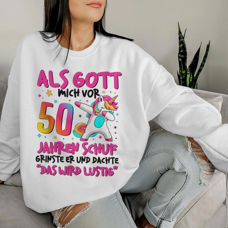 Women's 50Th Birthday 50 Years Woman 50 It Will Be Gray Sweatshirt Frauen Geschenke für Sie