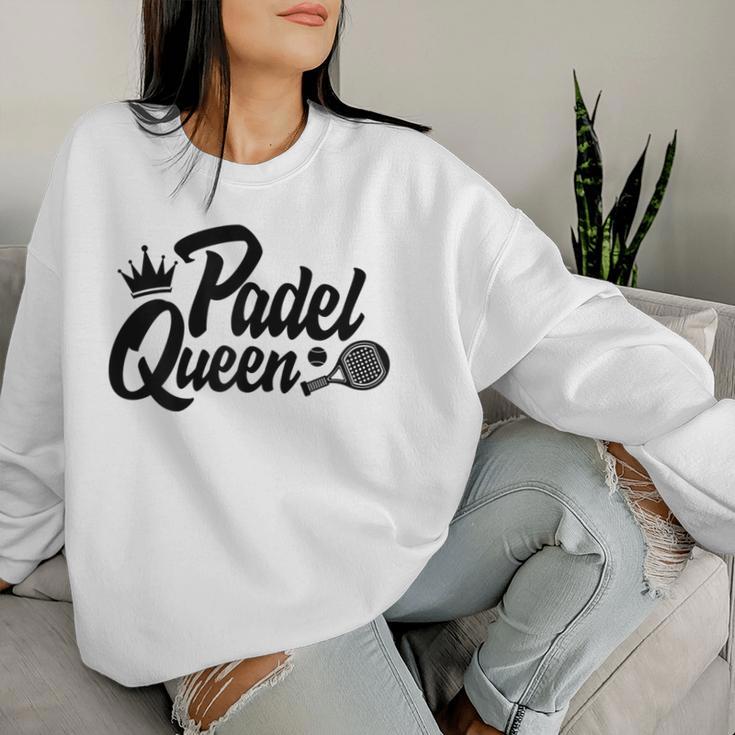 Women's Padelist Player Padel Tennis Padel Queen Sweatshirt Frauen Geschenke für Sie