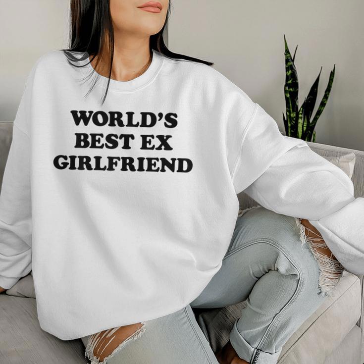 Women's The World's Best Exfrein Der Welt Sweatshirt Frauen Geschenke für Sie