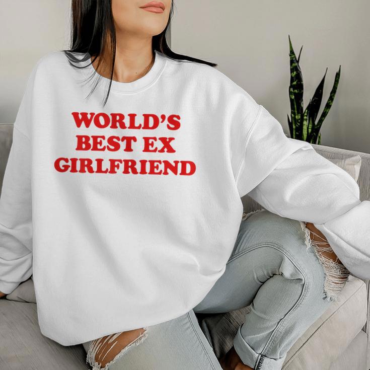 The World's Best Ex Girlfriend Sweatshirt Frauen Geschenke für Sie