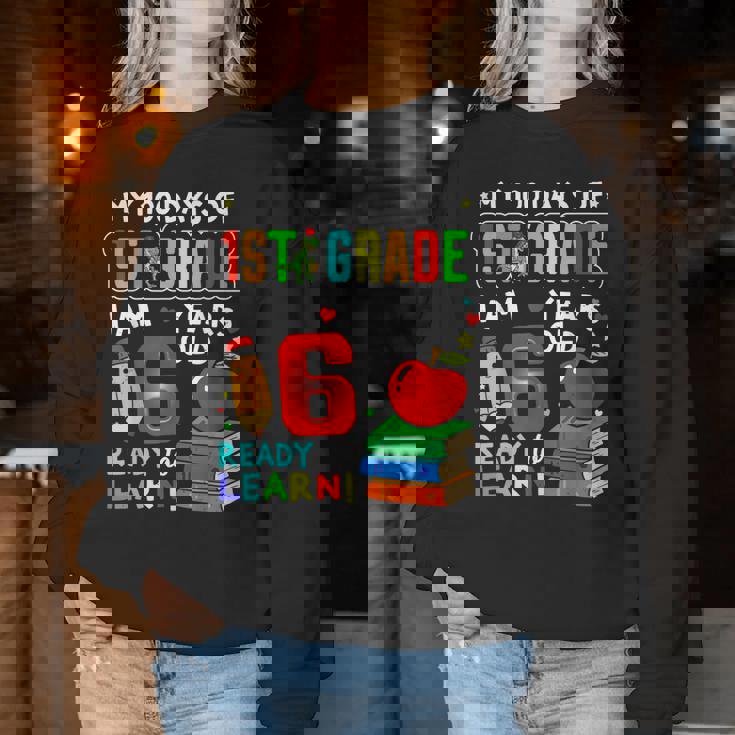 100 Days Of 1St Grade 100 Days Of School For 1St Grade Women Sweatshirt Unique Gifts 100 Days Of 1St Grade 100 Days Of School For 1St Grade Women Sweatshirt Unique Gifts