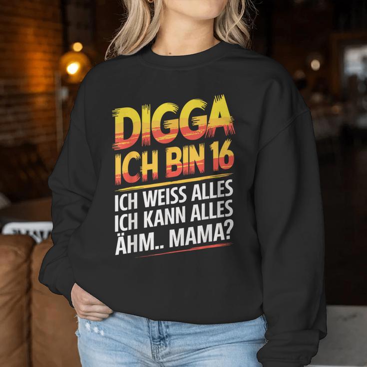 16Th Birthday Boy Girl 16 Years 2009 Sweatshirt Frauen Lustige Geschenke