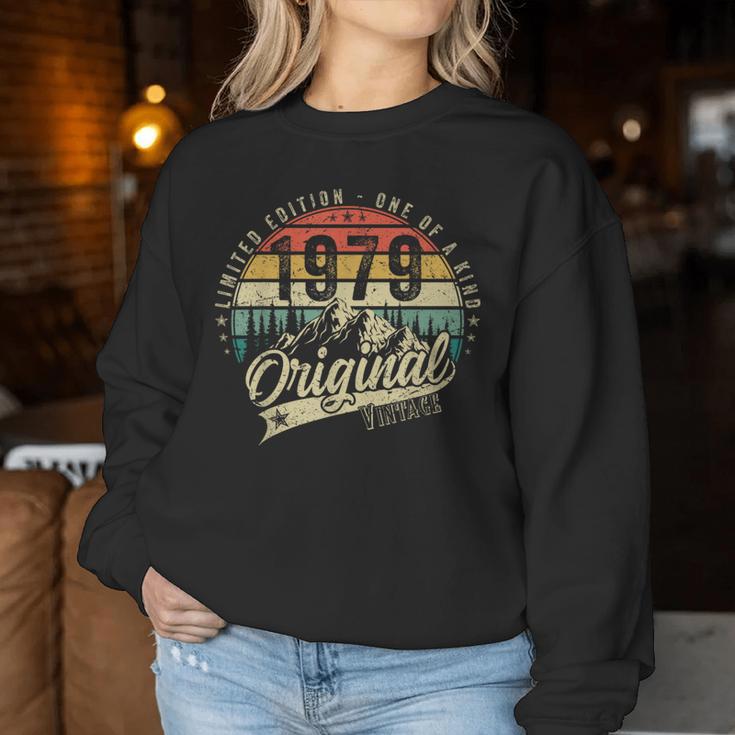 1979Intageintage Birthday Retro Sweatshirt Frauen Lustige Geschenke