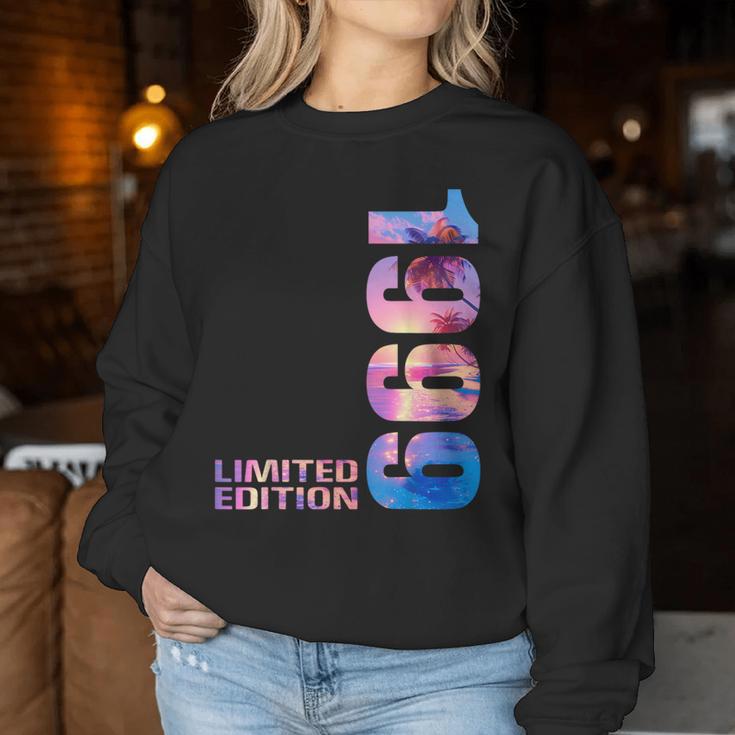 1999 Man Woman 25Th Birthday Limited Edition 25 Sweatshirt Frauen Lustige Geschenke