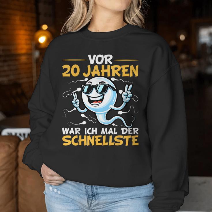 20Th Birthday Man Woman 20 Years 2004 Decorative Sweatshirt Frauen Lustige Geschenke