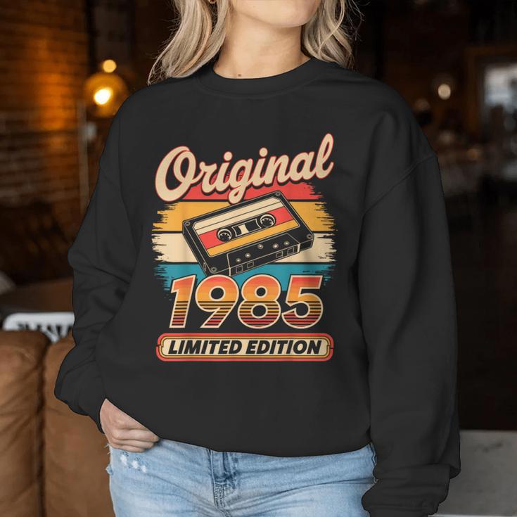 40Th Birthday Man Woman 40 Years Decoration 1985 Sweatshirt Frauen Lustige Geschenke