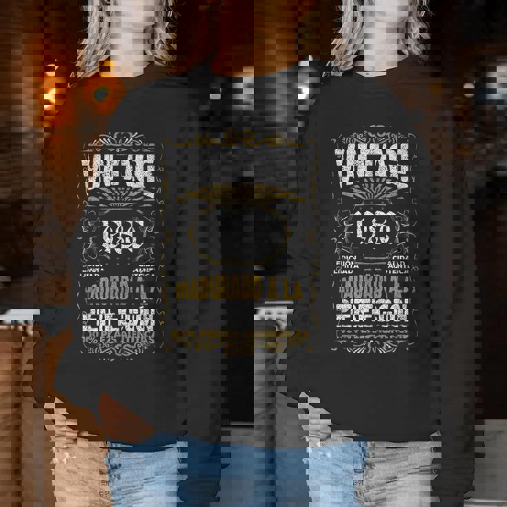 45 Cumpleaños 45 Años Hombre Intage 1980 Regalo Sudadera Mujer Regalos divertidos