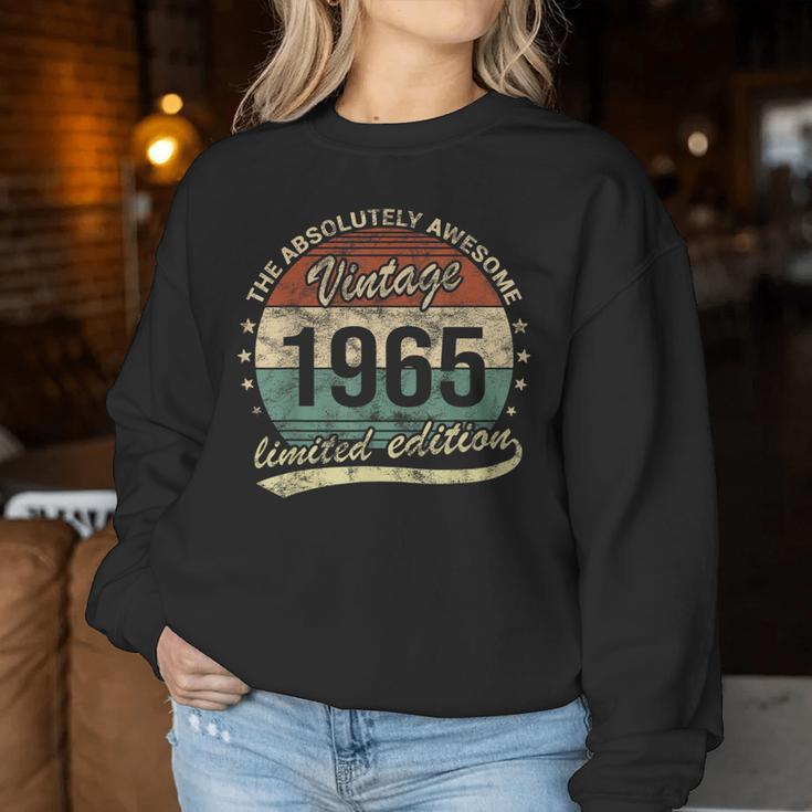 Absolut Fantastischer Jahrgang 1965 Man Woman Birthday Sweatshirt Frauen Lustige Geschenke