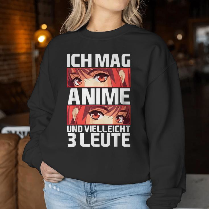 I Like Anime And 3 People Manga Japan Women's Children's Sweatshirt Frauen Lustige Geschenke