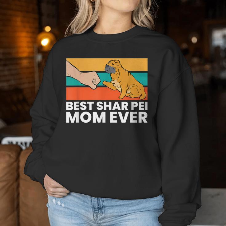 Best Shar Pei Mother Of All Times Shar Pei Dogs Mama Sweatshirt Frauen Lustige Geschenke