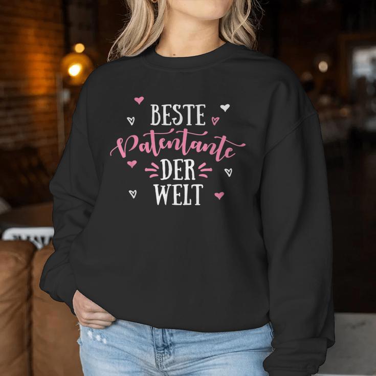 Beste Patentante Der Welt Aunt Sweatshirt Frauen Lustige Geschenke