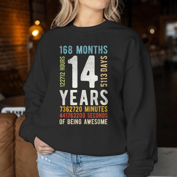 Birthday 14 14 Years Boys Girls Sweatshirt Frauen Lustige Geschenke