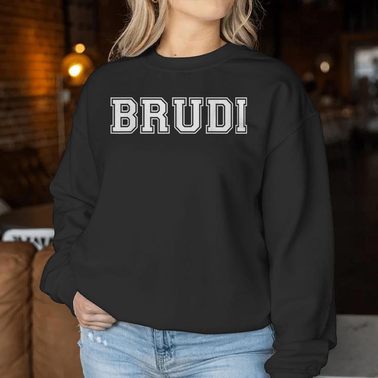 Brudi Brother Siblings Nursery Big Brother Sweatshirt Frauen Lustige Geschenke