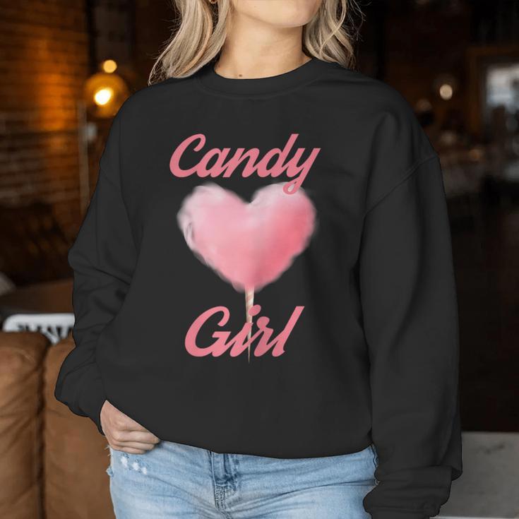 Candy Floss Women's Girls Juniors Women's Sweatshirt Frauen Lustige Geschenke