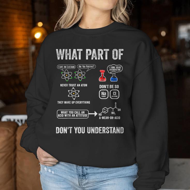 Chemist Organic Chemistry For And Women Sweatshirt Frauen Lustige Geschenke