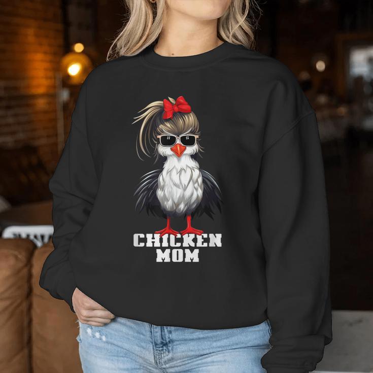 Chicken Mom Agriculture Farmer Chicken Chicken Sweatshirt Frauen Lustige Geschenke