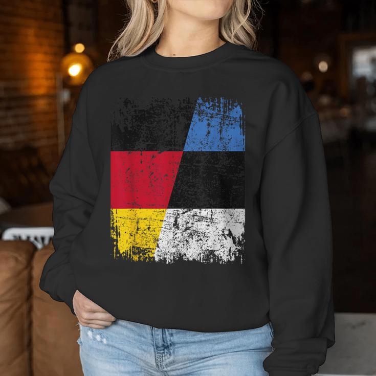 Estonia Germany Flag Children Estonia Sweatshirt Frauen Lustige Geschenke