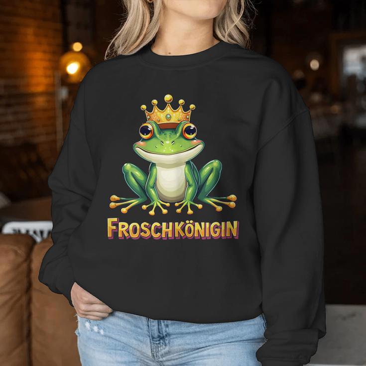 Frog Queen Carnival Girls' Princess Frog Queen Sweatshirt Frauen Lustige Geschenke