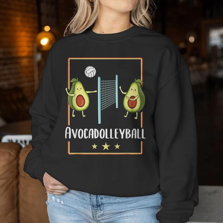 Avocadoolleyball Mother's Dayolleyball Mother's Day Sweatshirt Frauen Lustige Geschenke