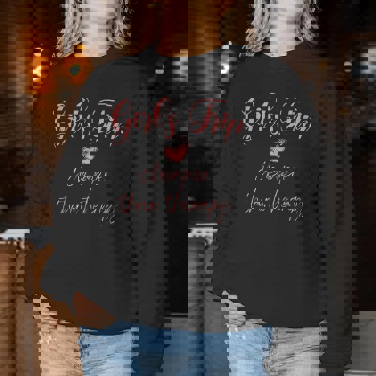 Girls' Weekend Trip Road Trip Girls Holiday Girls Night Out Sweatshirt Frauen Lustige Geschenke