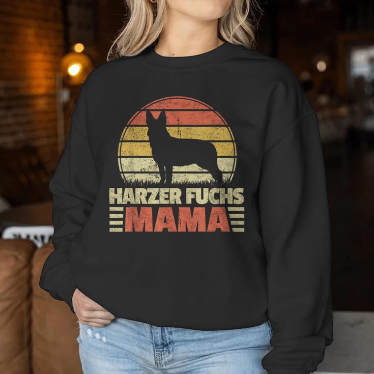 Harzer Fox Mama Old German Hut Dog Sweatshirt Frauen Lustige Geschenke