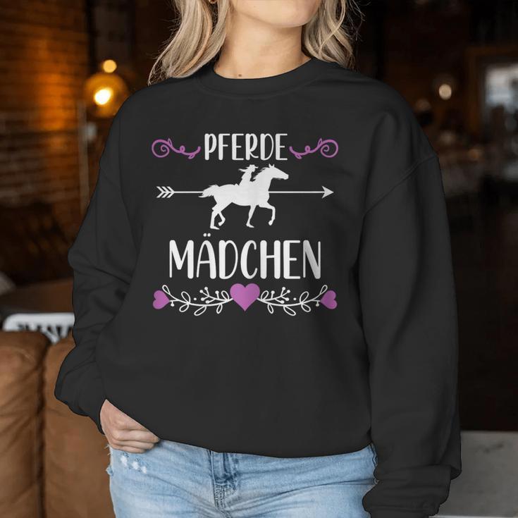 Horse Girls Horse Rider Idea S Sweatshirt Frauen Lustige Geschenke