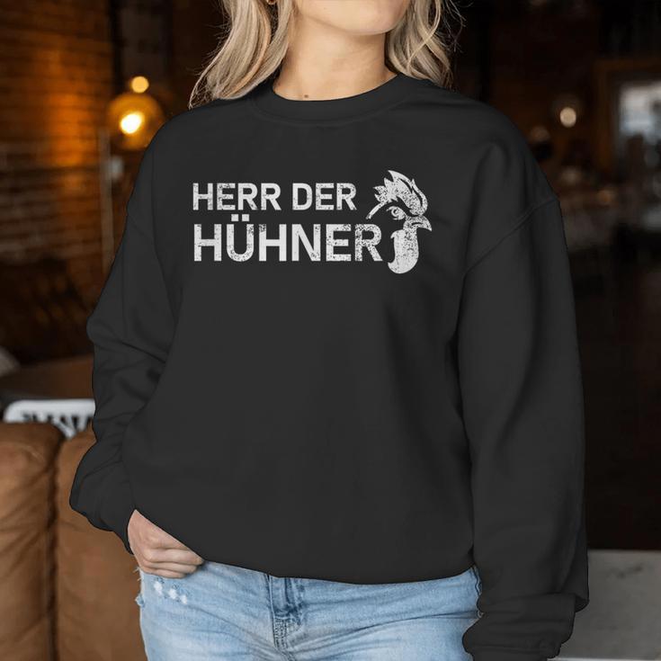 With The Lord Of The Chicken Sweatshirt Frauen Lustige Geschenke