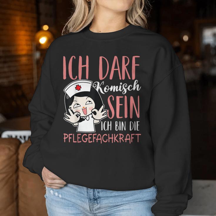 Lustige Pflegekraft Gesundheitswesen Krankenschwester Sweatshirt Frauen Lustige Geschenke