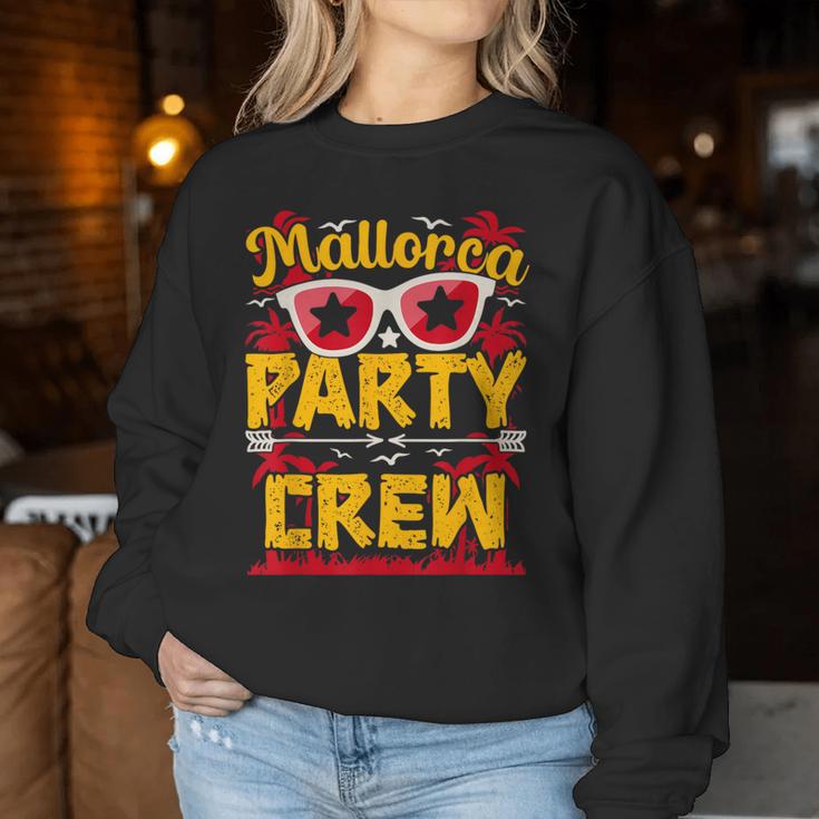 Mallorca Party Outfit For And Mallorca Party Holiday S Sweatshirt Frauen Lustige Geschenke