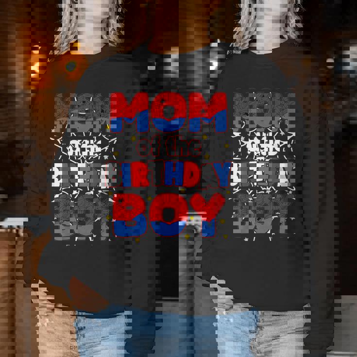 Mom And Dad Of The Birthday Boy Family Party Decorations Women Sweatshirt Personalized Gifts