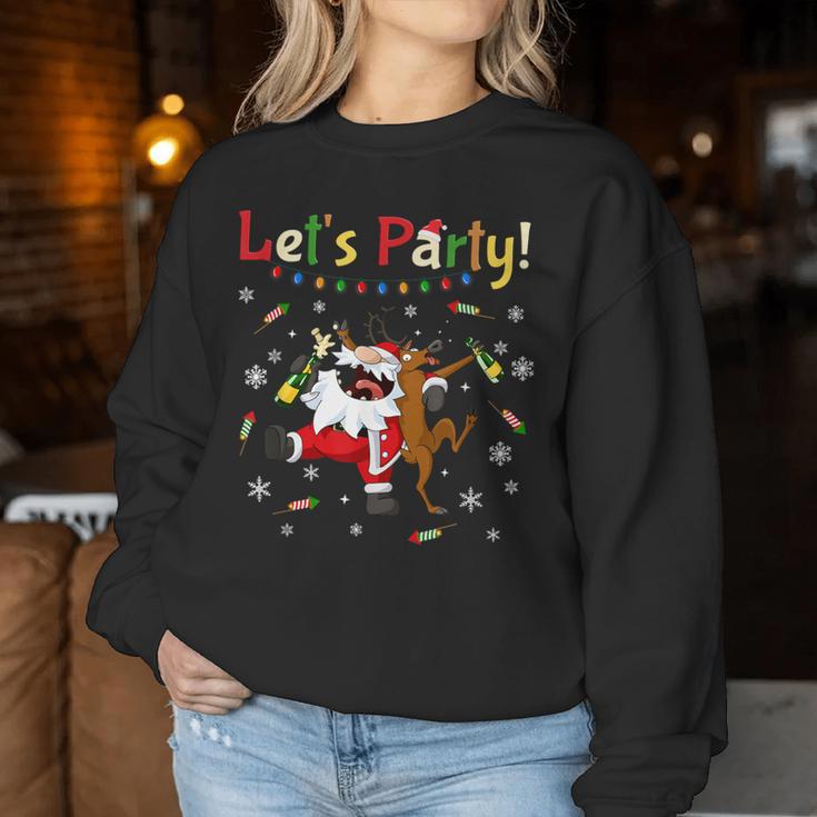 New Year's Eve Outfit Women's 2023 New Year 2024 Party Sweatshirt Frauen Lustige Geschenke