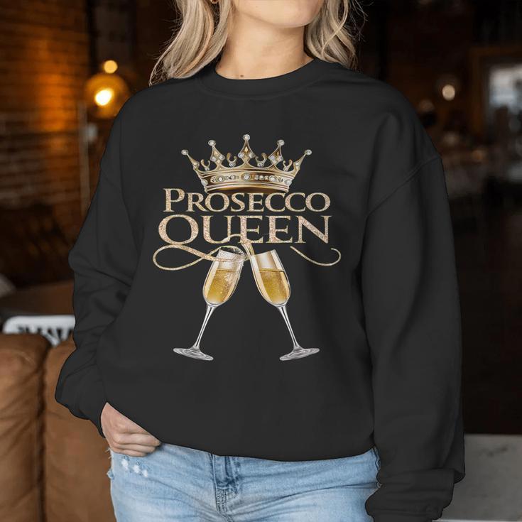 Prosecco Sparkling Wine Champagne Glasses Sparkling Aperitif Sweatshirt Frauen Lustige Geschenke