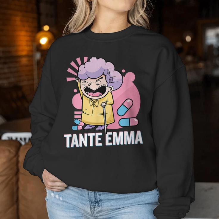 Raver Aunt Emma Ballern Techno Edm Rave Dj Sweatshirt Frauen Lustige Geschenke