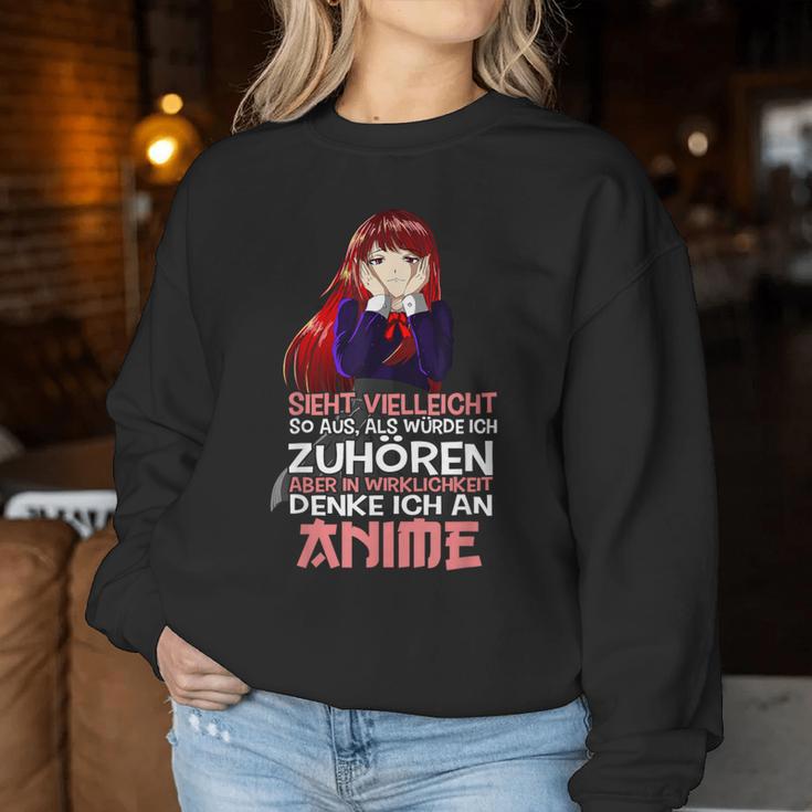 Sarcastic Anime Manga Saying Statement Anime Sweatshirt Frauen Lustige Geschenke