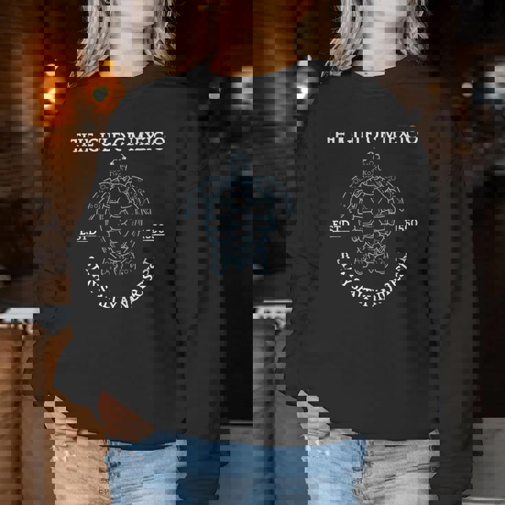 Graphic Sea Turtle Gulf Of Mexico Est 1550 Women Sweatshirt Unique Gifts