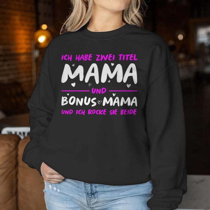 Stepmom Mother's Day Bonus Mum Idea Sweatshirt Frauen Lustige Geschenke