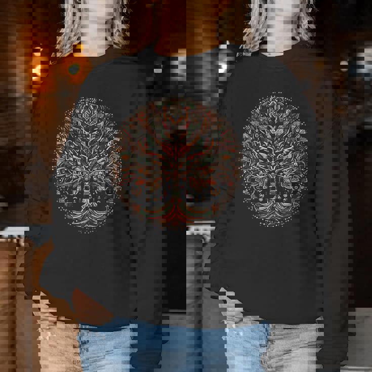 Symbole D'arbre Deie Cool Dans Un Style Ethnique Pour Homme Et Sweat-shirt pour femme Cadeaux drôles
