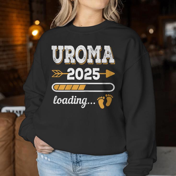 Uroma 2025 Loading Future Great Grandmother 2025Intage Sweatshirt Frauen Lustige Geschenke