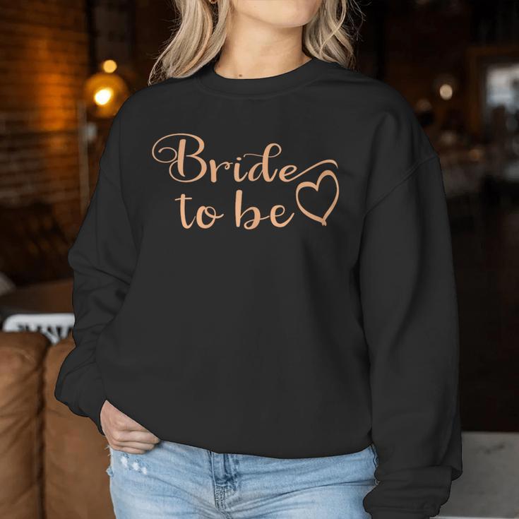 Women's Bride To Be Jga Bride Group Idea Team Sweatshirt Frauen Lustige Geschenke