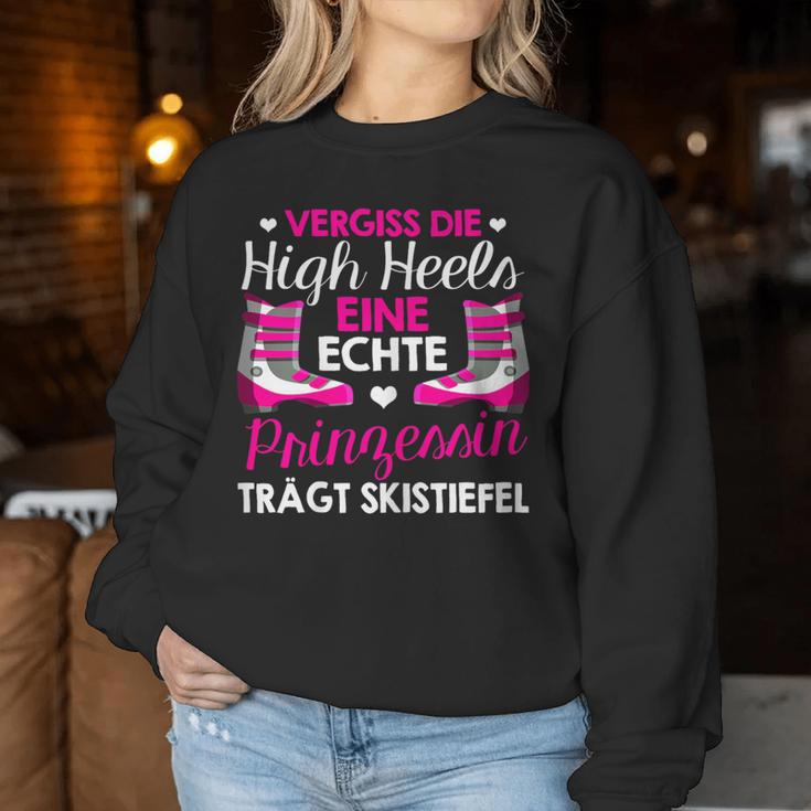 Women's Fun Ein Echtprinzessin Sweatshirt Frauen Lustige Geschenke