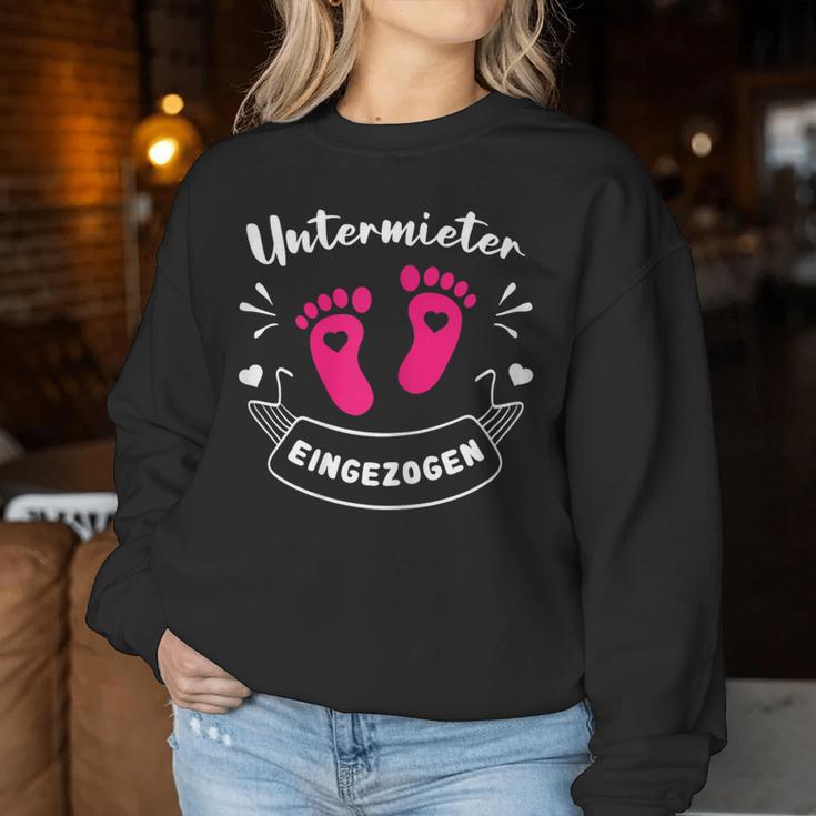 Women's Pregnant Undermeant Mothers Baby Sweatshirt Frauen Lustige Geschenke